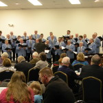 MGV Harmonia sang during intermission