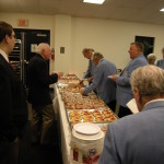 The sandwiches were well received
