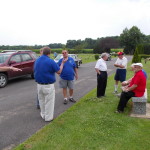 We met at Highland Memorial Gardens