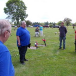 We sang a few songs at Pat Burke's grave