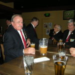 At the Great Dane after the concert