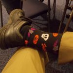 Halloween sock photo