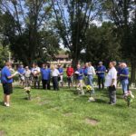 President Ruch saying a few words about our departed members between songs