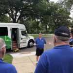 Across the street at Forest Lawn Cemetery in Madison - a bass's eye view of President Ruch