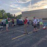 Singing in the Turner Hall parking lot