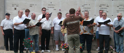 Singing at Roselawn Singing at Roselawn